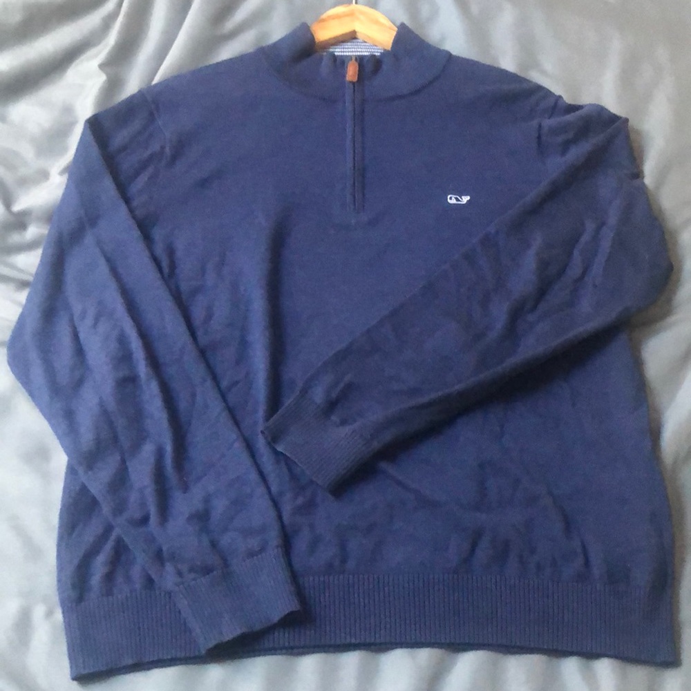 Vineyard Vines 1/4 zipup pullover sweater